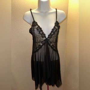 Lace lingerie dress